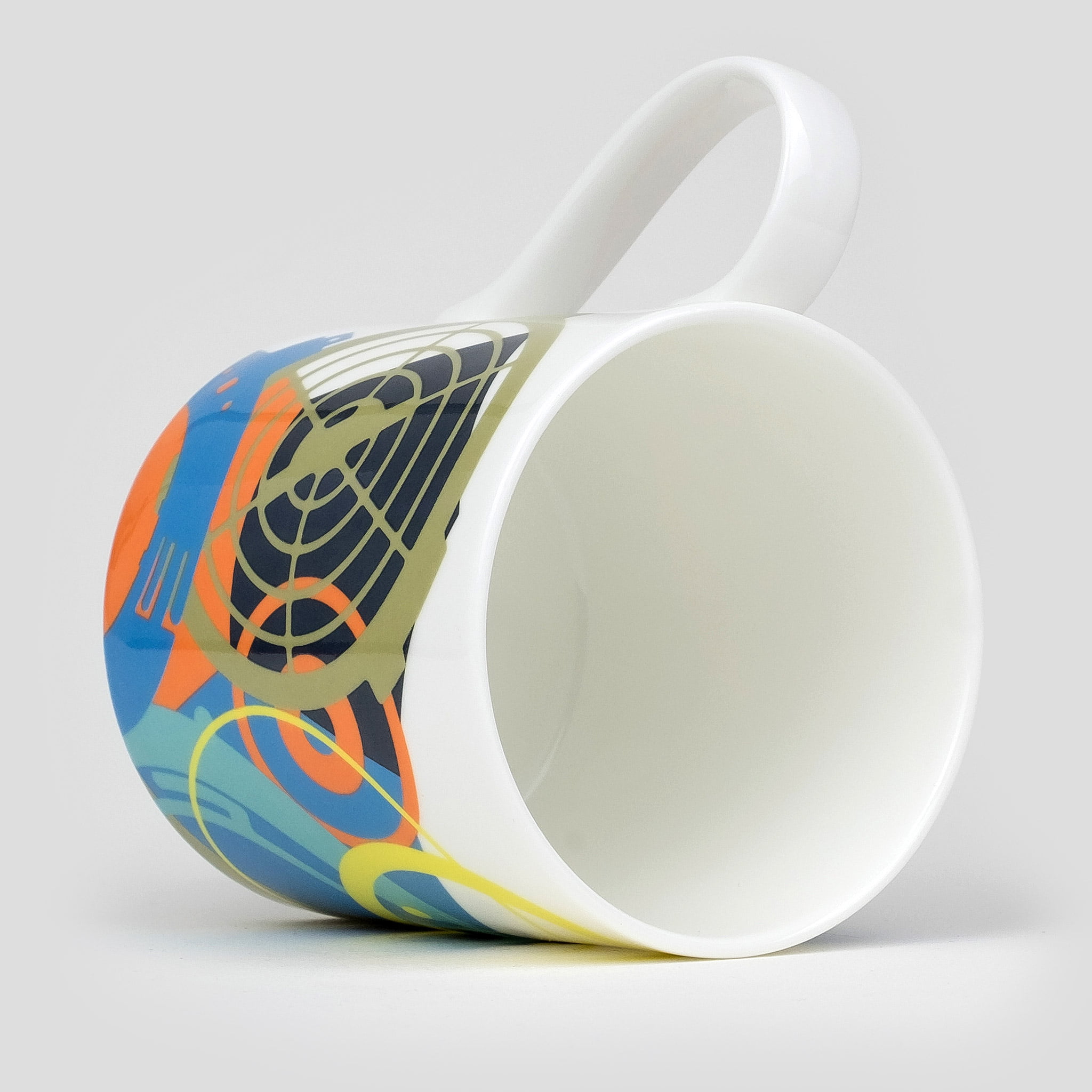modern bone china mugs