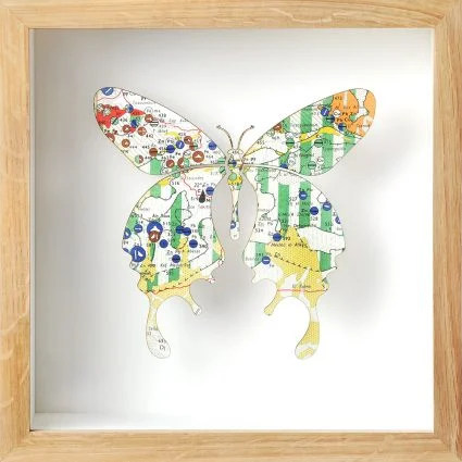 絵画 butterfly Sixteen Mini Butterfly Artwork Nº1 - imagesurgery